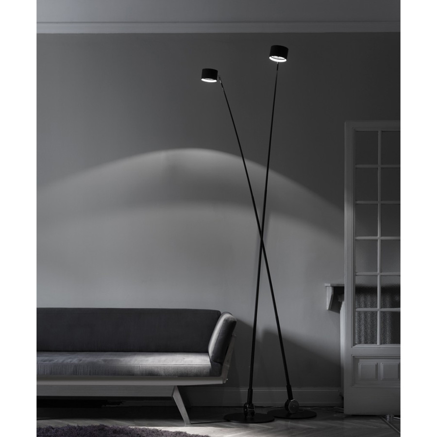 Lampada da terra legno vetro compass cattelan: lampade moderne da ... Lampade Terra Da idee